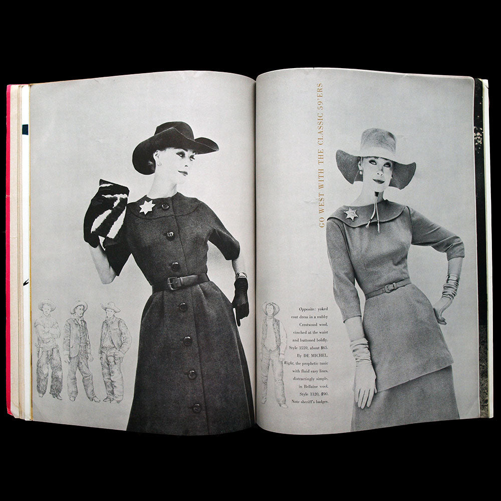 California Stylist, May 1959, couverture de Frances Blaker