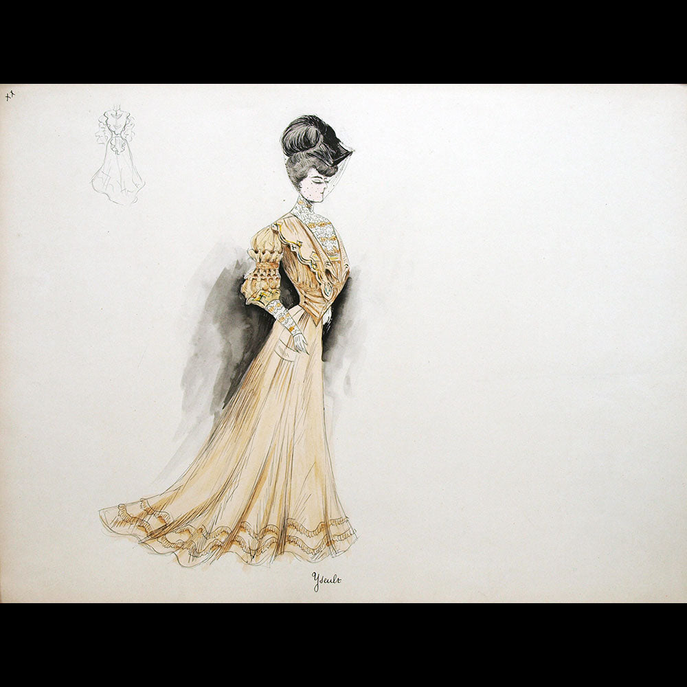 Calvayrac - Réunion de 27 dessins pour l'été 1905