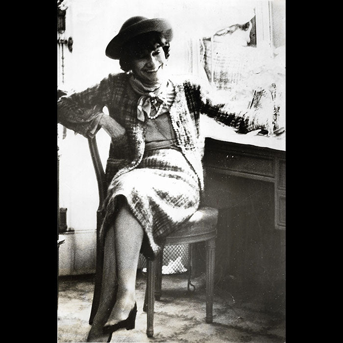 Coco Chanel, portrait par Hatami (1965)