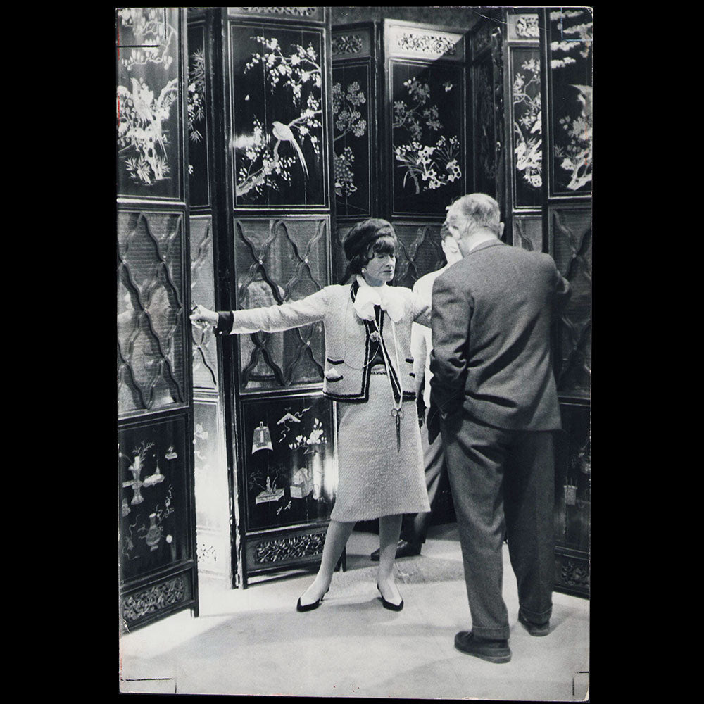 Gabrielle Chanel, portrait par Hatami (1962)