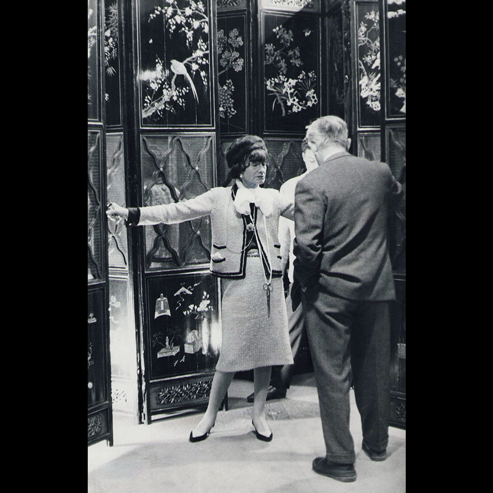Gabrielle Chanel, portrait par Hatami (1962)