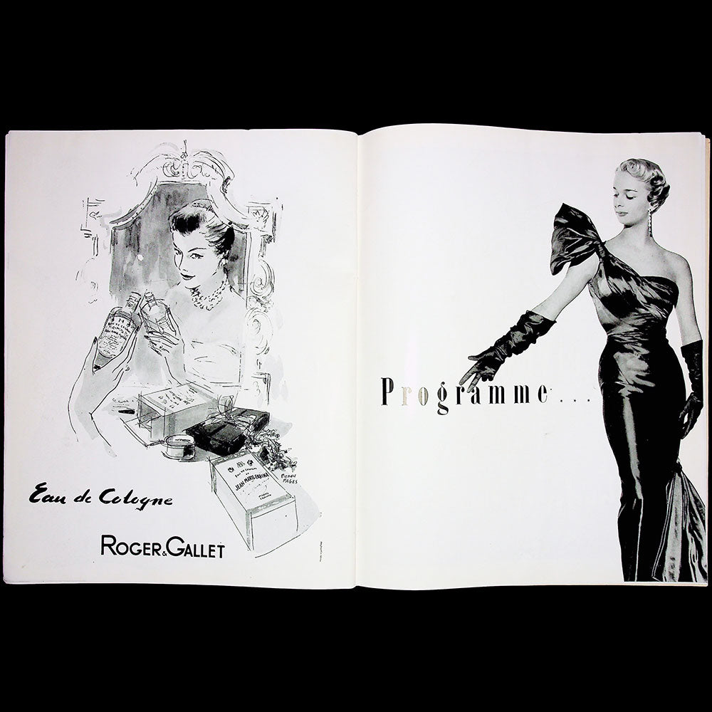 Sous le chapiteau étoilé - Programme de la Grande Semaine de la Beauté et de l'Elégance (1954)