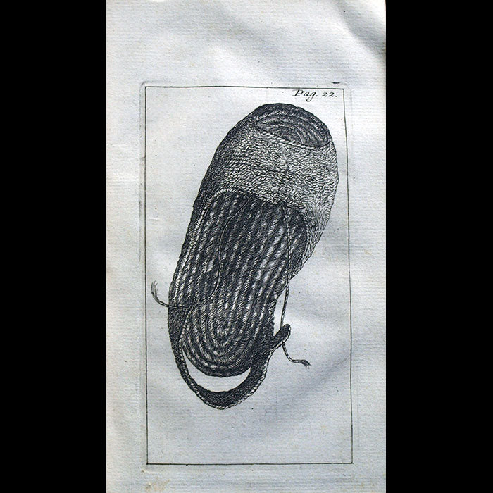 Balduin & Negrone - Histoire de la chaussure, des chausses, des sandales, cothurnes depuis l'Antiquité (1711)