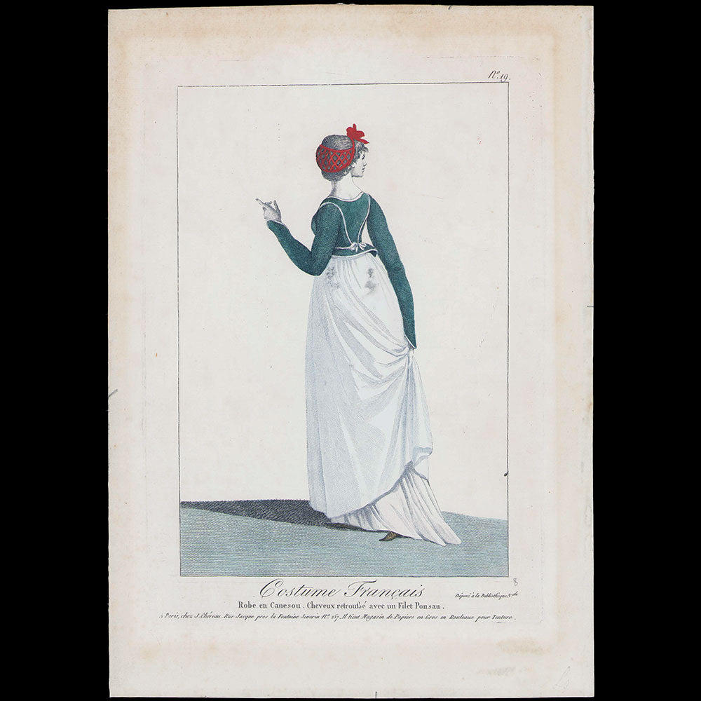 Chéreau - Costume Français - Réunion de 17 gravures (1798-1799)