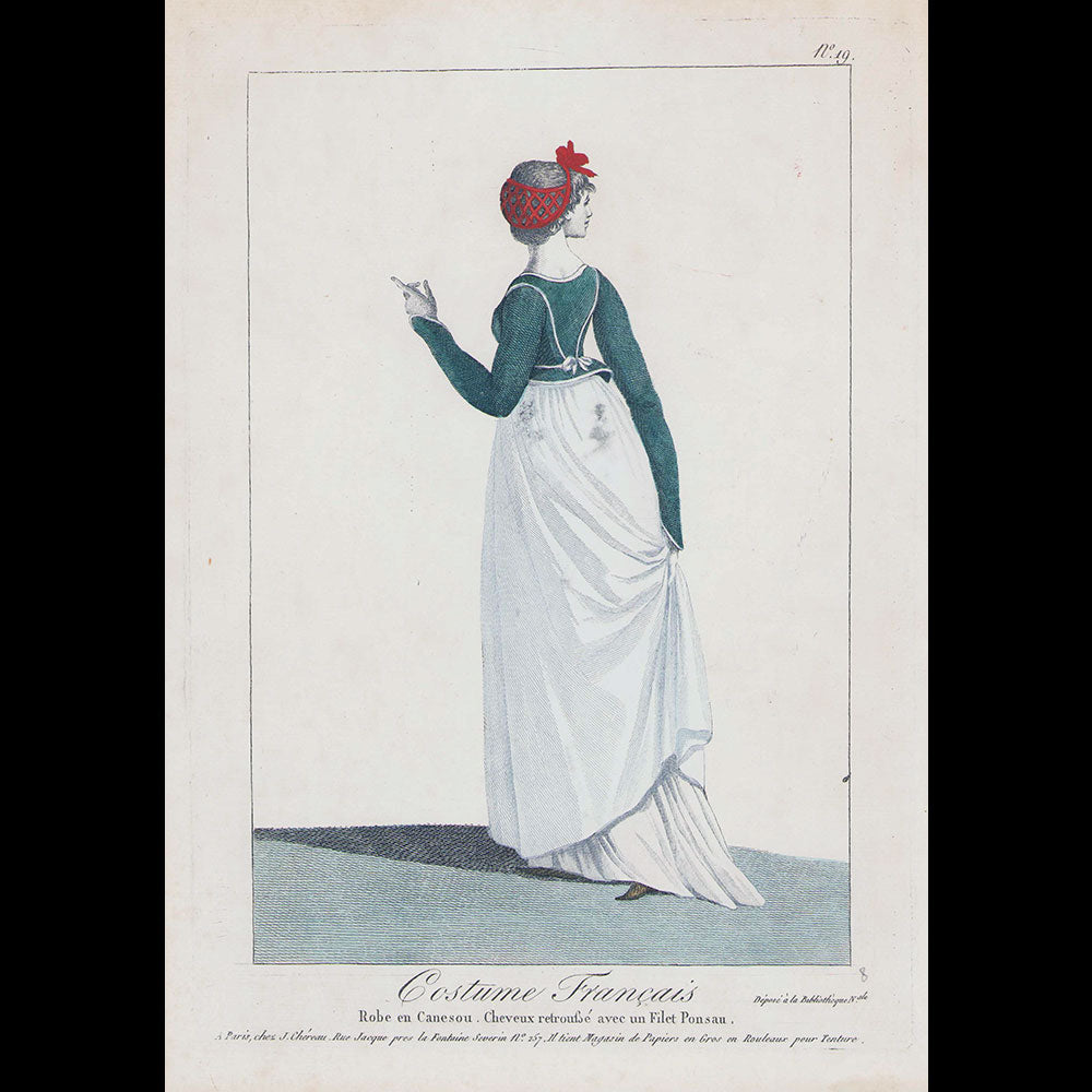 Chéreau - Costume Français - Réunion de 17 gravures (1798-1799)