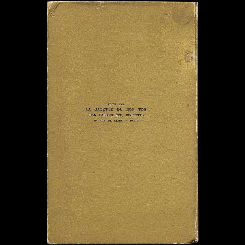 Le Vêtement Français à l'Exposition des Arts Décoratifs, Classe 20