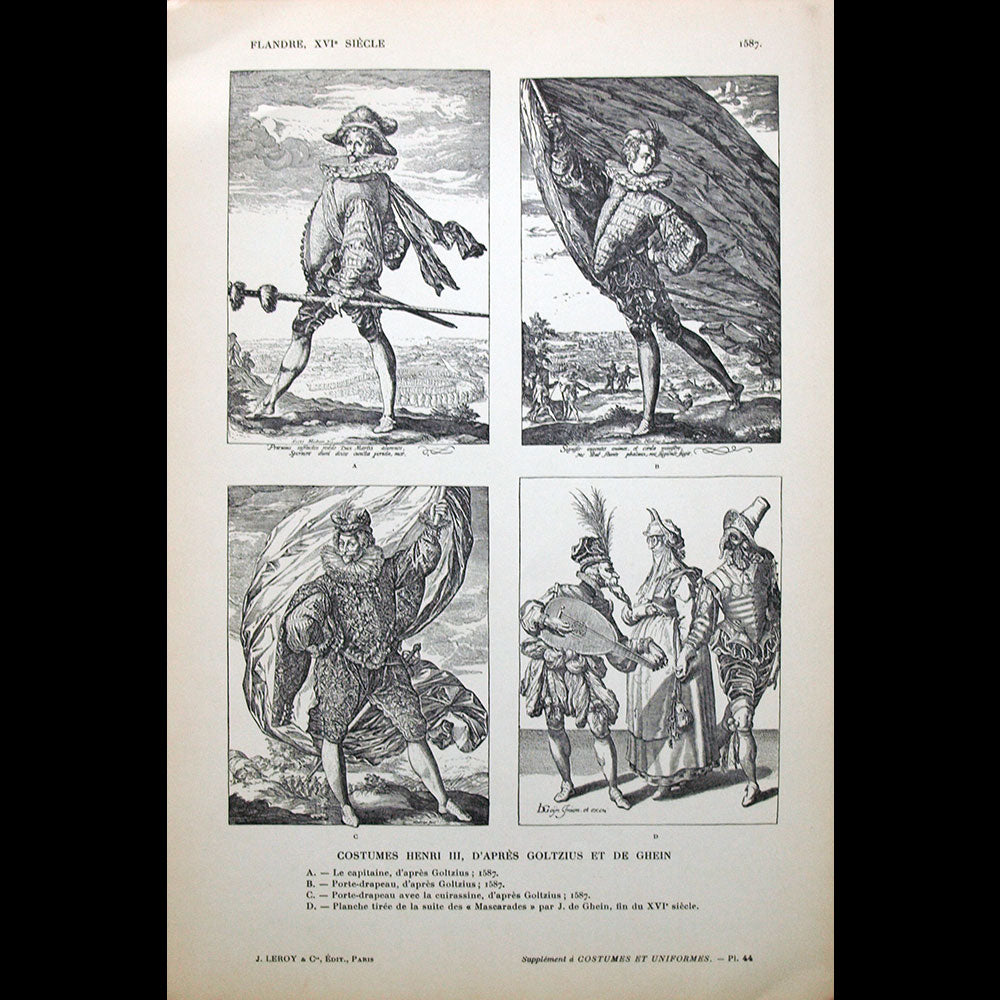 Costumes & Uniformes, revue de la Société de l'Histoire du Costume, n°8 (juin 1913)