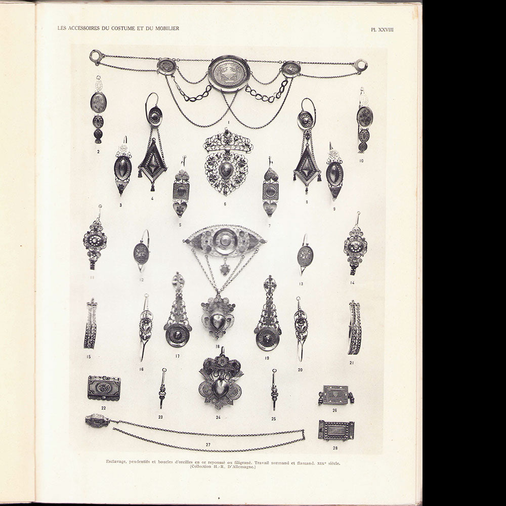 Henry d'Allemagne - Les Accessoires du Costume et du Mobilier (1928)