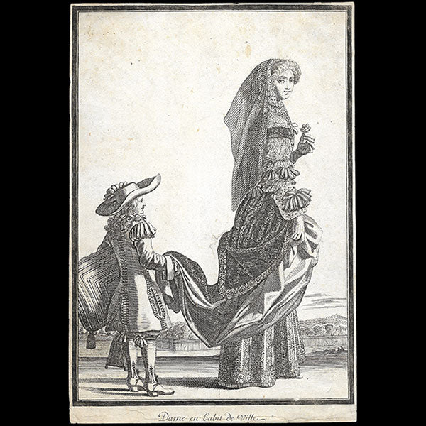 Jean Lepautre - Dame en Habit de Ville (circa 1676)