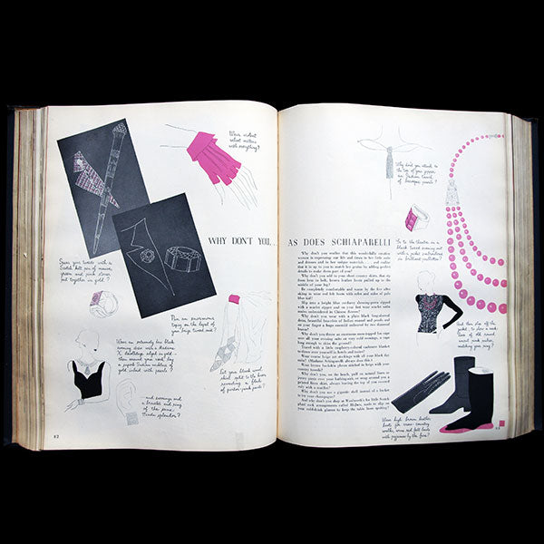 Harper's Bazaar, January, February, March, April 1937