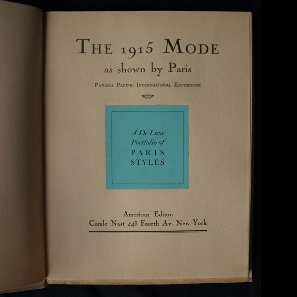 The 1915 Mode as Shown by Paris