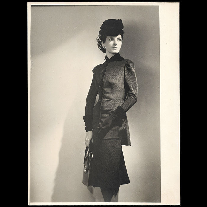Jean Desses - Tailleur, tirages du studio Waroline (circa 1940s)