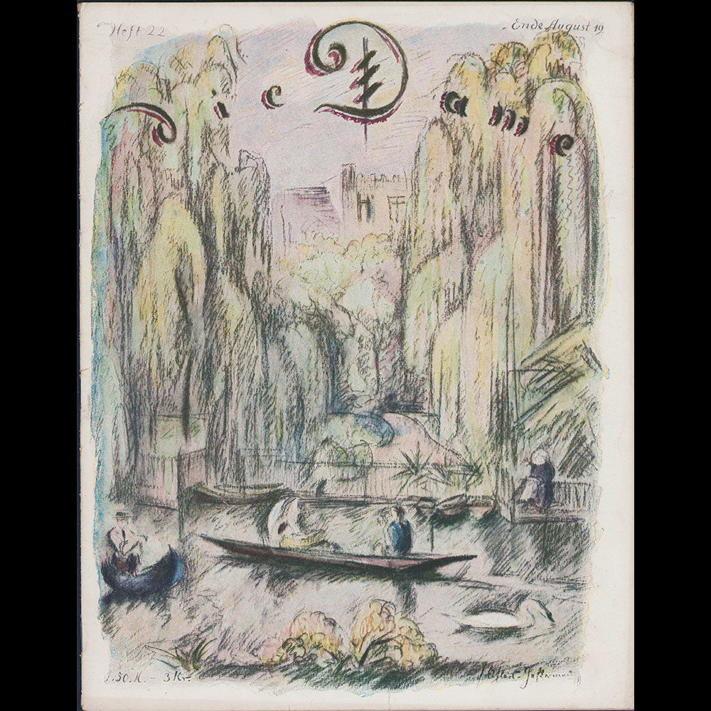 Die Dame, fin août 1919