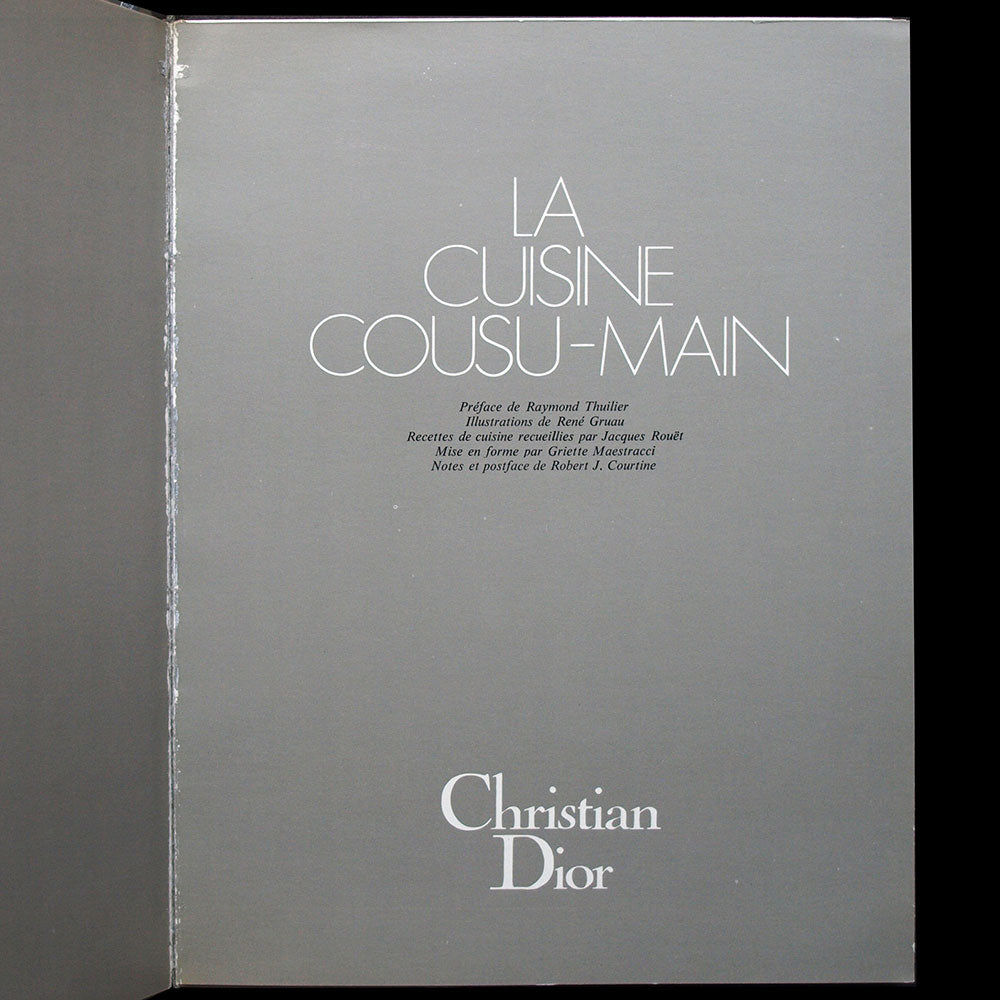 La cuisine cousu-main, de Christian Dior (1972)