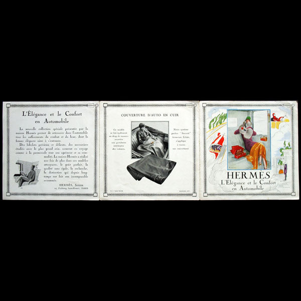Hermès - l'Elégance et le confort en automobile (circa 1925)