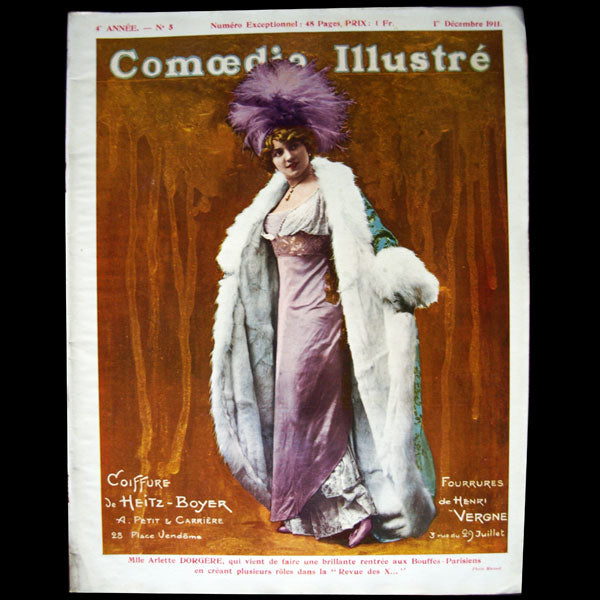 Comoedia illustré, réunion des 135 numéros du 15 décembre 1908 au 5 août 1914