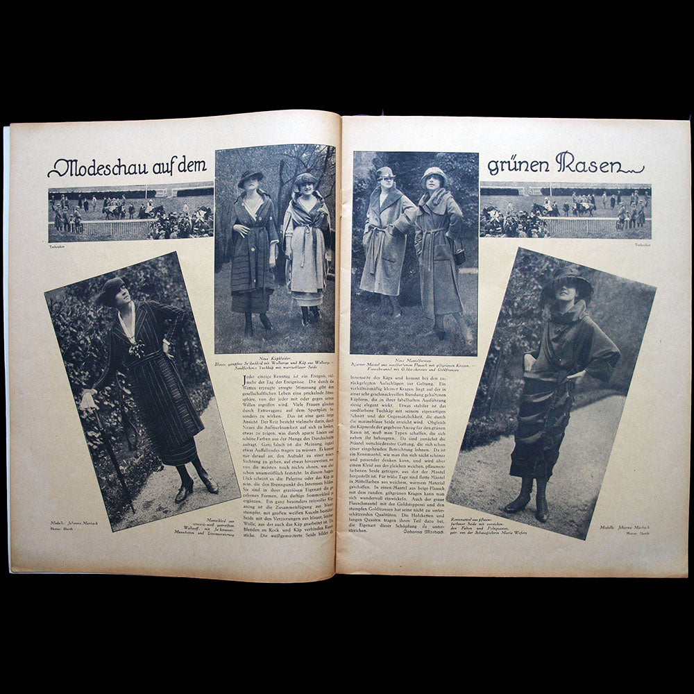 Elegante Welt, n°11, couverture d'A. M. Cay (1919)