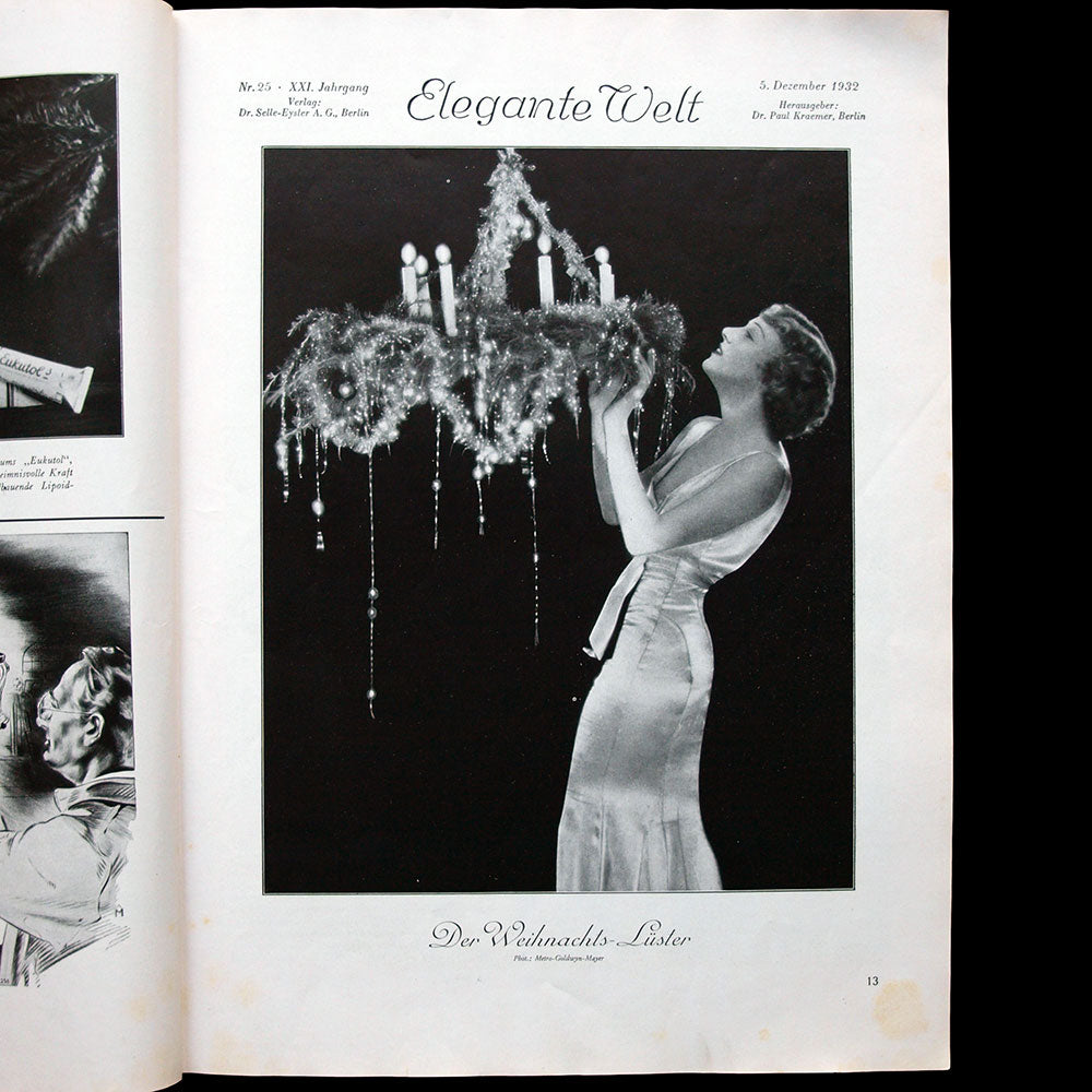 Elegante Welt, n°25, Weinhacht 1932