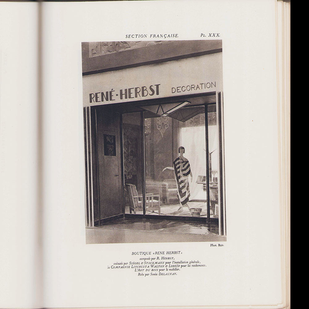 Exposition des Arts Décoratifs, Paris 1925 - Rapport Général, Rue et Jardin