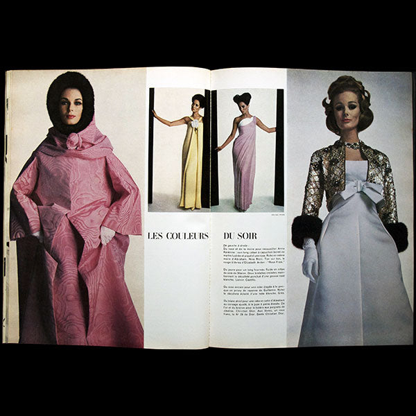 Vogue France (octobre 1962), couverture d'Irving Penn