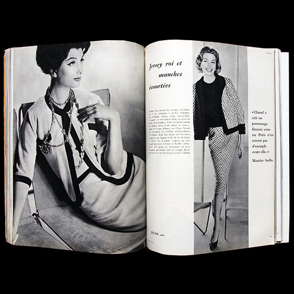 Vogue France (mars 1958), couverture de William Klein