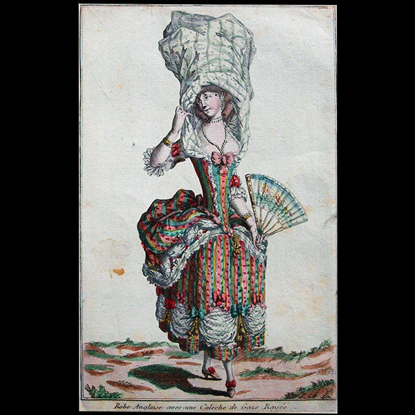 Mondhare - Collection de la Parure des Dames - Réunion de 7 gravures (circa 1780)