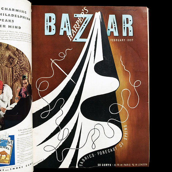 Harper's Bazaar, January, February, March, April 1937