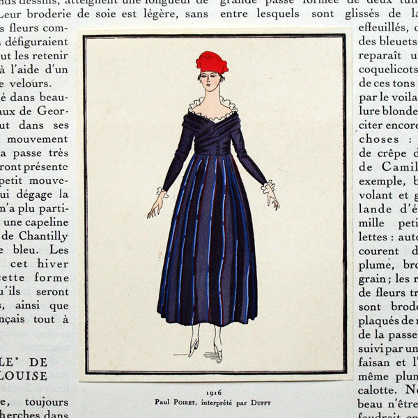 Les Elégances Parisiennes, publication officielle des industries françaises de la mode, juillet 1916, n°4
