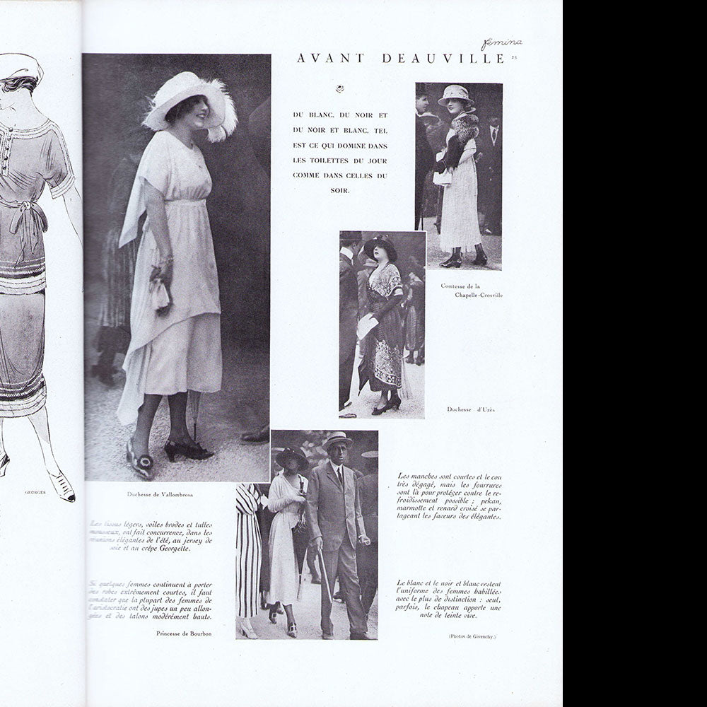 Fémina (août 1919), couverture de René Lelong