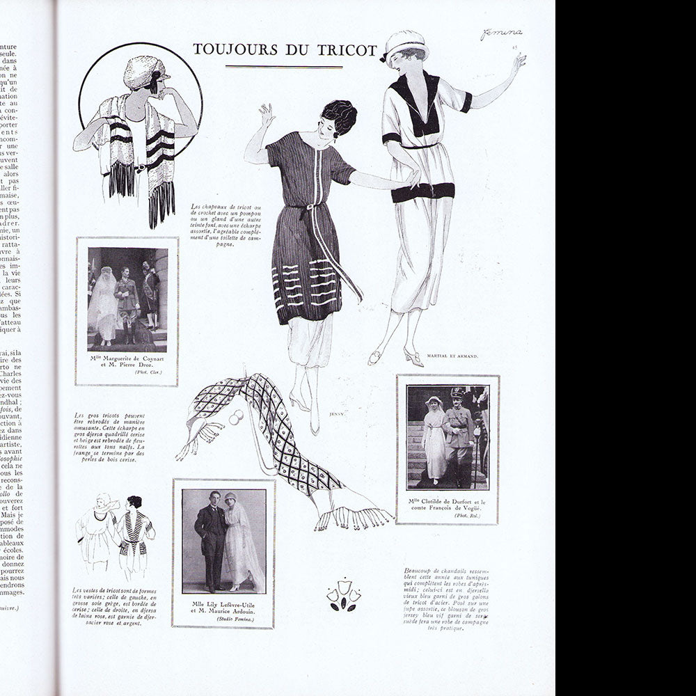 Fémina (août 1919), couverture de René Lelong