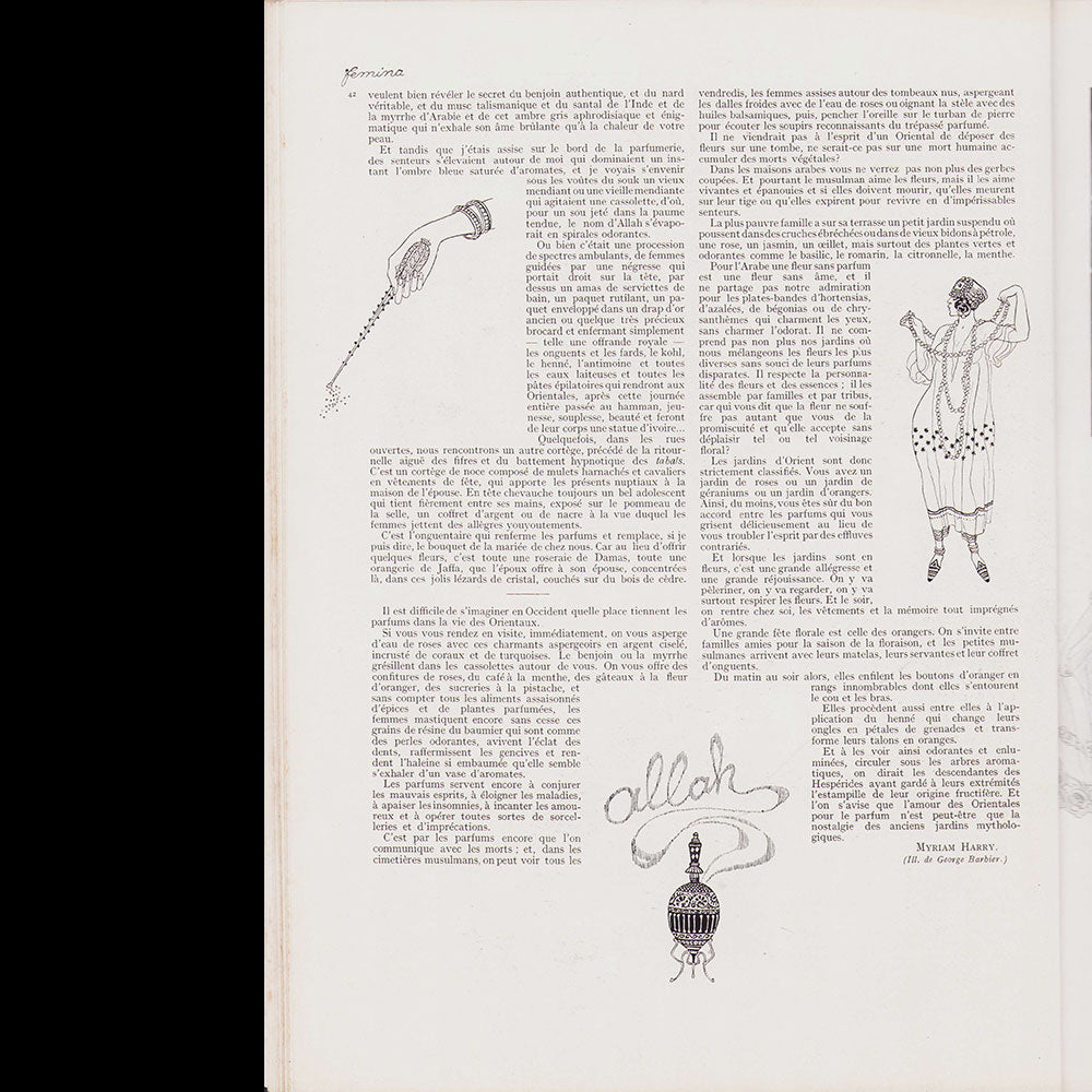 Fémina (mai 1919), couverture de Suzanne Minier