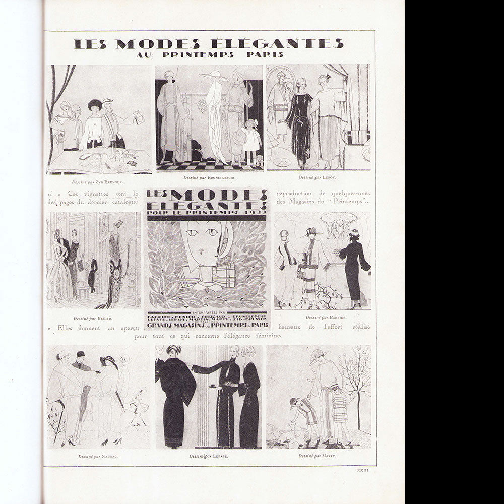 Fémina (mars 1922), couverture de George Barbier