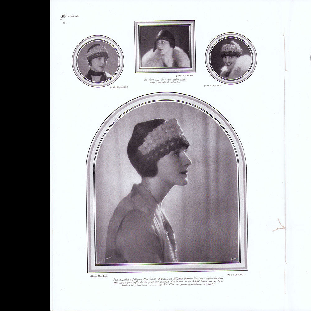 Fémina (mars 1925), couverture de Pierre Brissaud