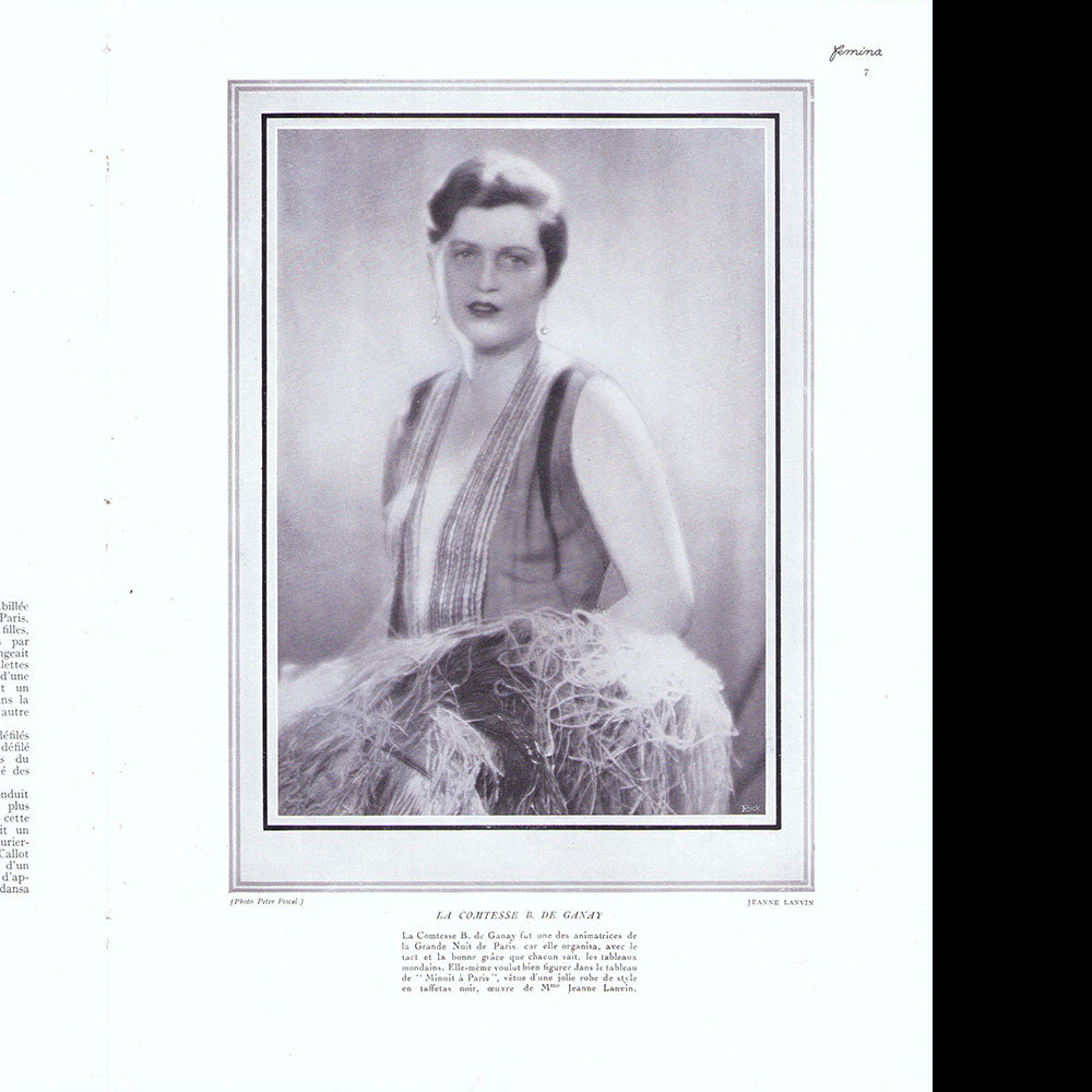 Fémina (août 1926), couverture de Zinoview