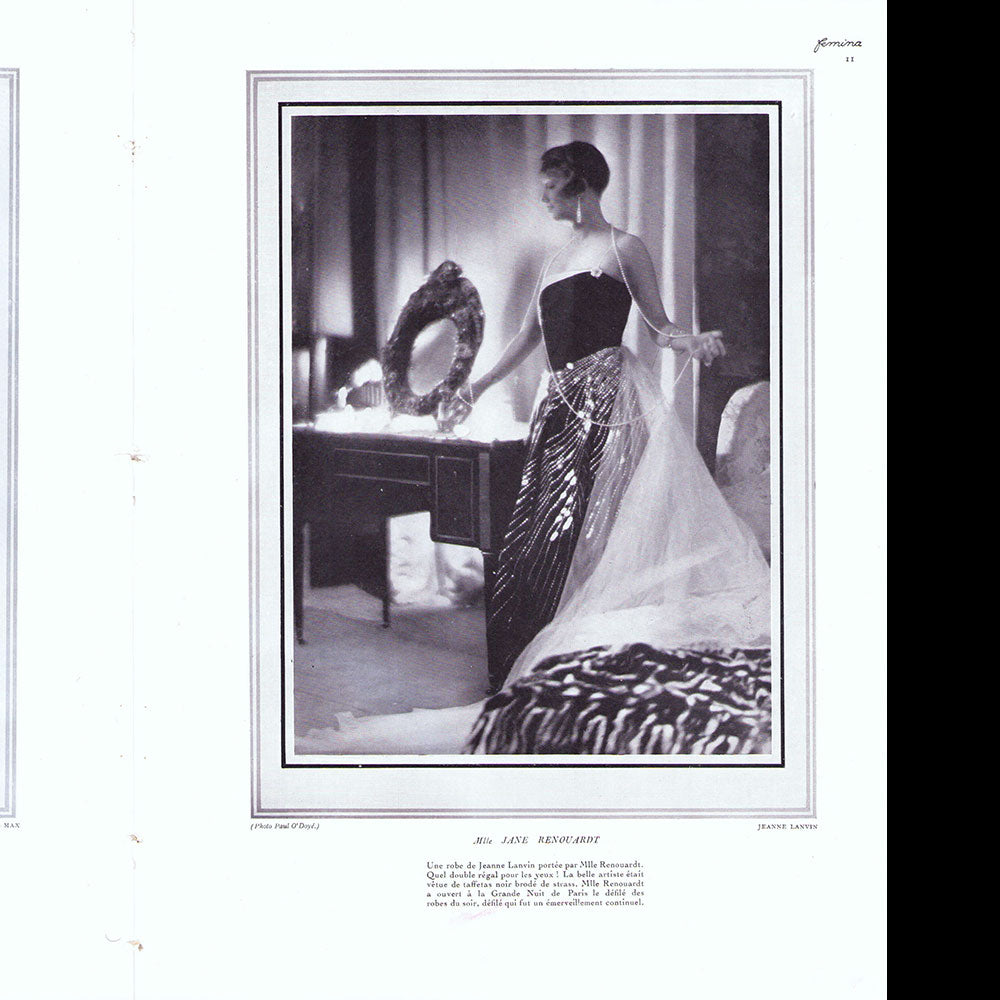 Fémina (août 1926), couverture de Zinoview