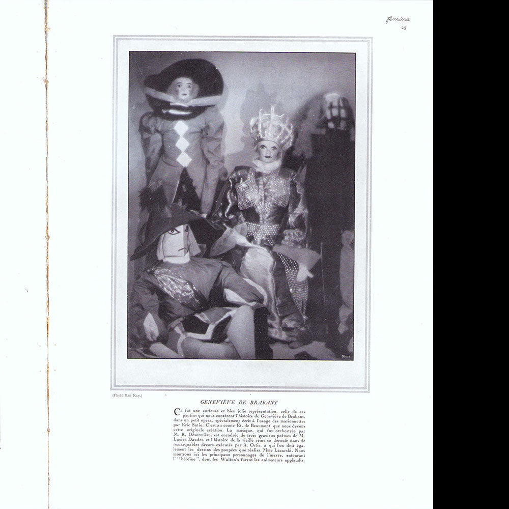 Fémina (juillet 1926), couverture d'André-Edouard Marty