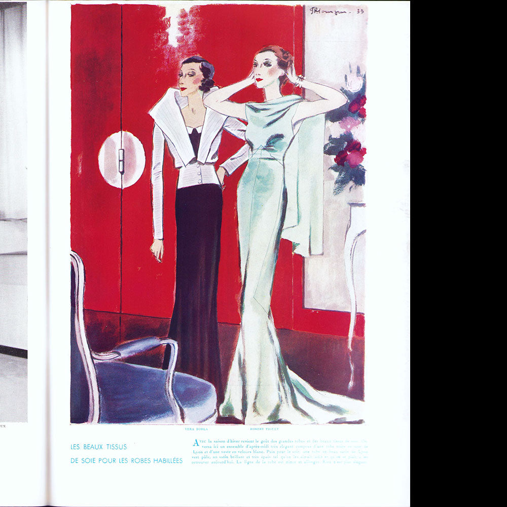 Fémina (novembre 1933), couverture de Léon Bénigni