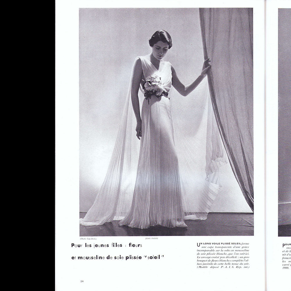 Fémina (avril 1937), couverture de Pierre Mourgue