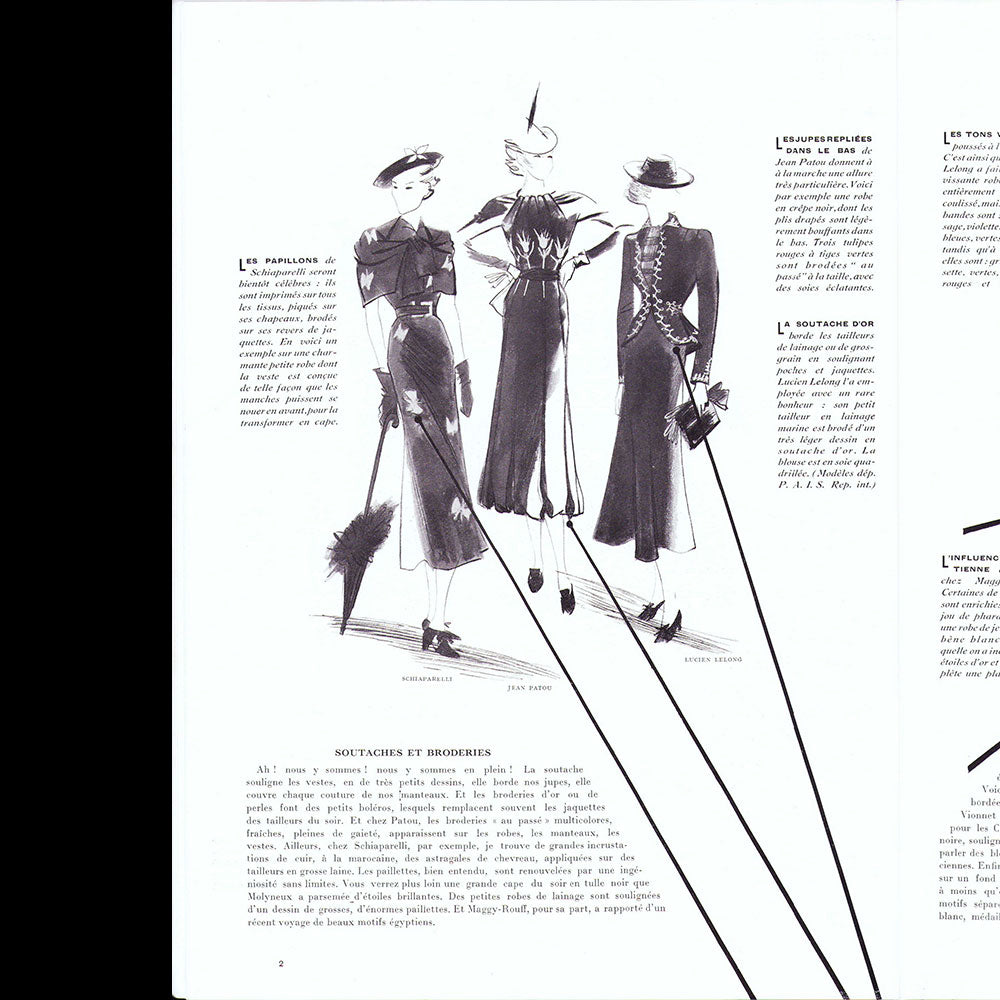 Fémina (mars 1937), couverture de Pierre Mourgue