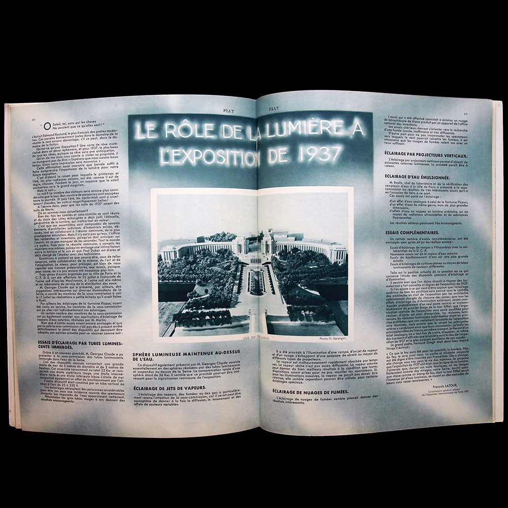 Revue Fiat, n°9 (mars 1936)