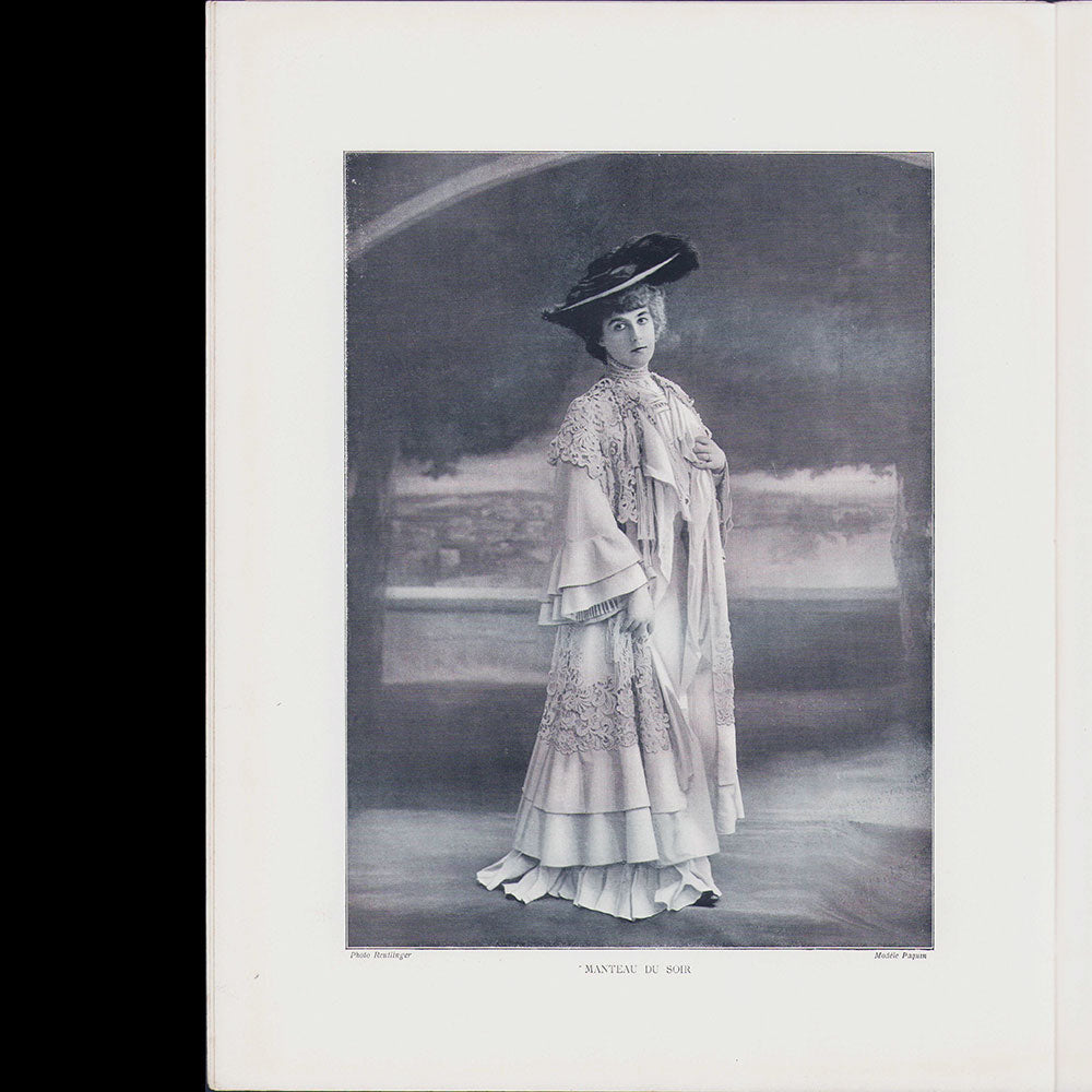 Le Figaro-Modes, aout 1903, couverture d'Abel Faivre