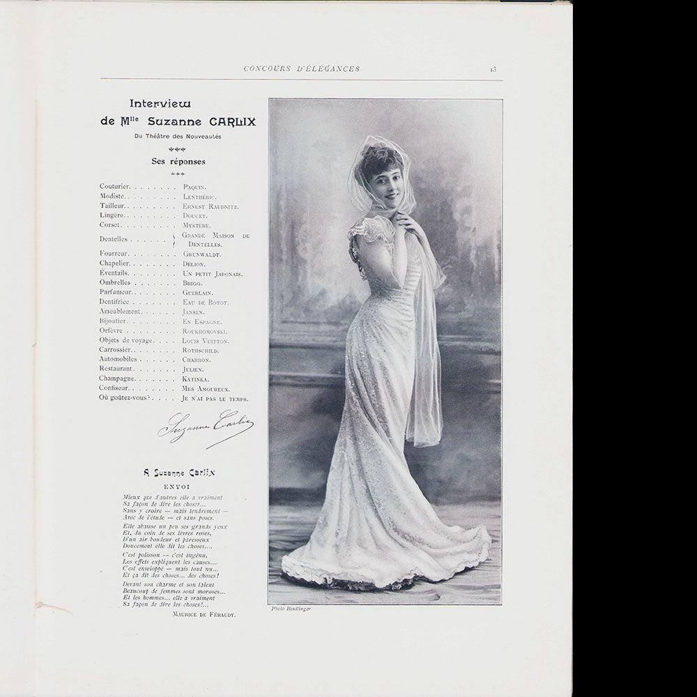 Le Figaro-Modes, aout 1903, couverture d'Abel Faivre