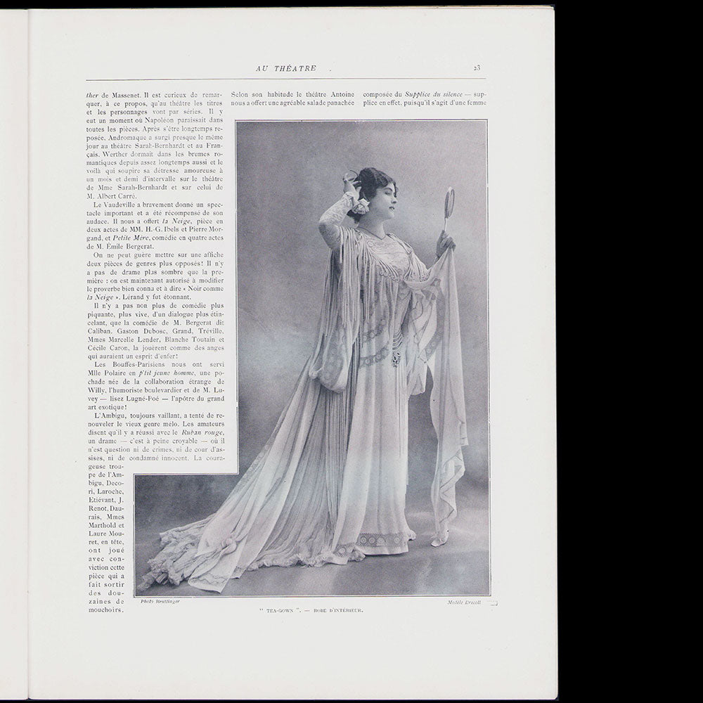 Le Figaro-Modes, juin 1903, couverture de M. Paillet