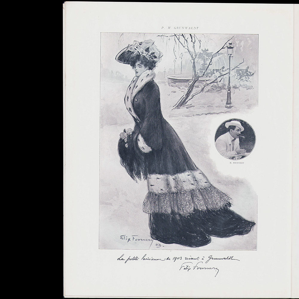 Le Figaro-Modes, novembre 1903, couverture de Valentino