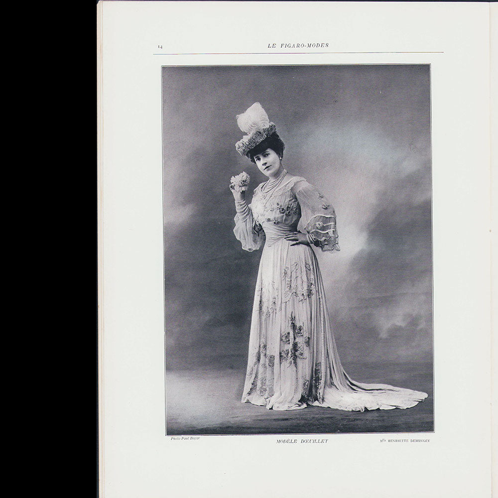 Le Figaro-Modes, juillet 1904, couverture de Vallet-Bisson