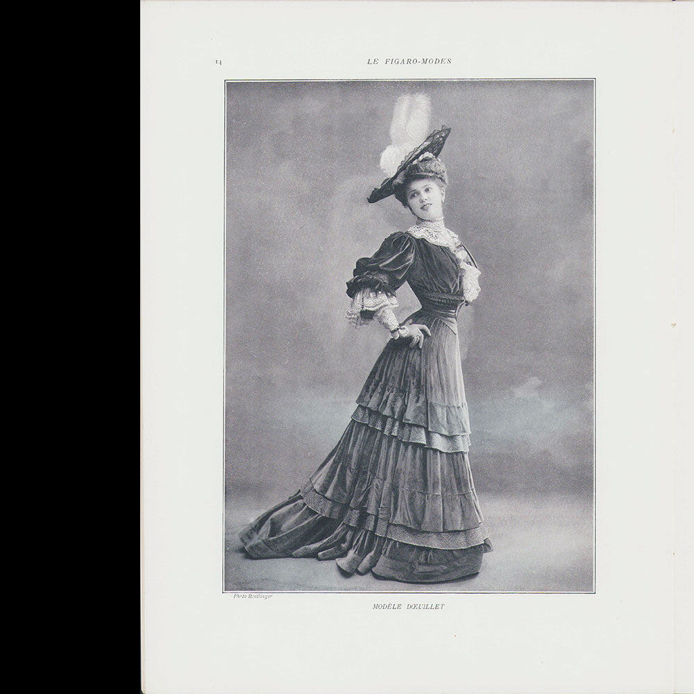 Figaro-Modes, November 1904, cover by Juliette Dubufe-Wehrlé
