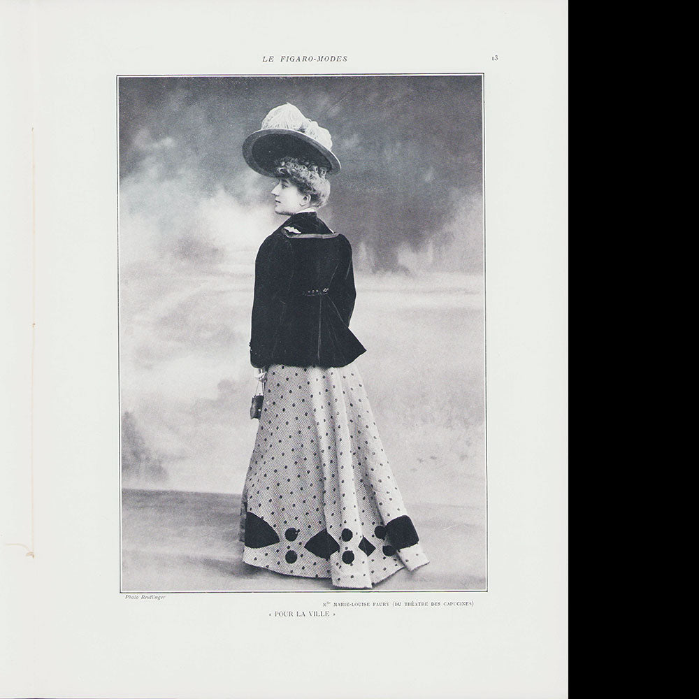 Figaro-Modes, November 1904, cover by Juliette Dubufe-Wehrlé