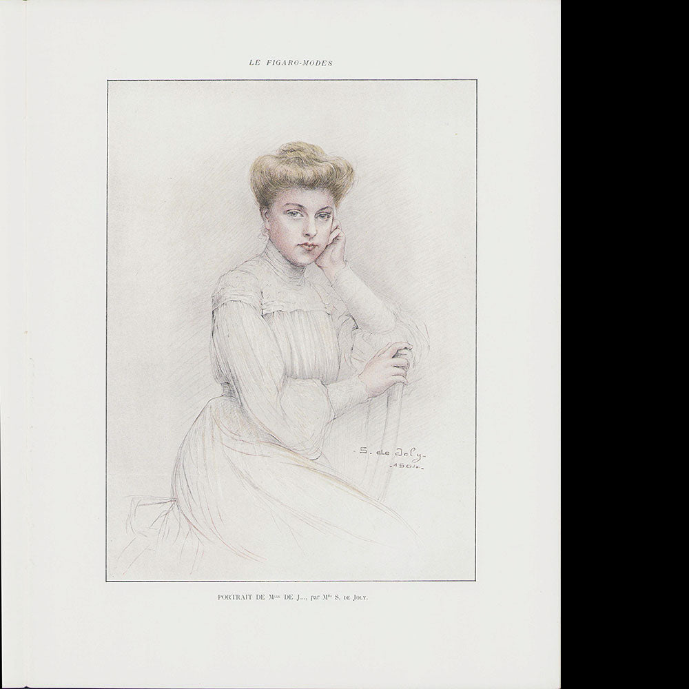Le Figaro-Modes, septembre 1904, couverture d'Henri Guinier