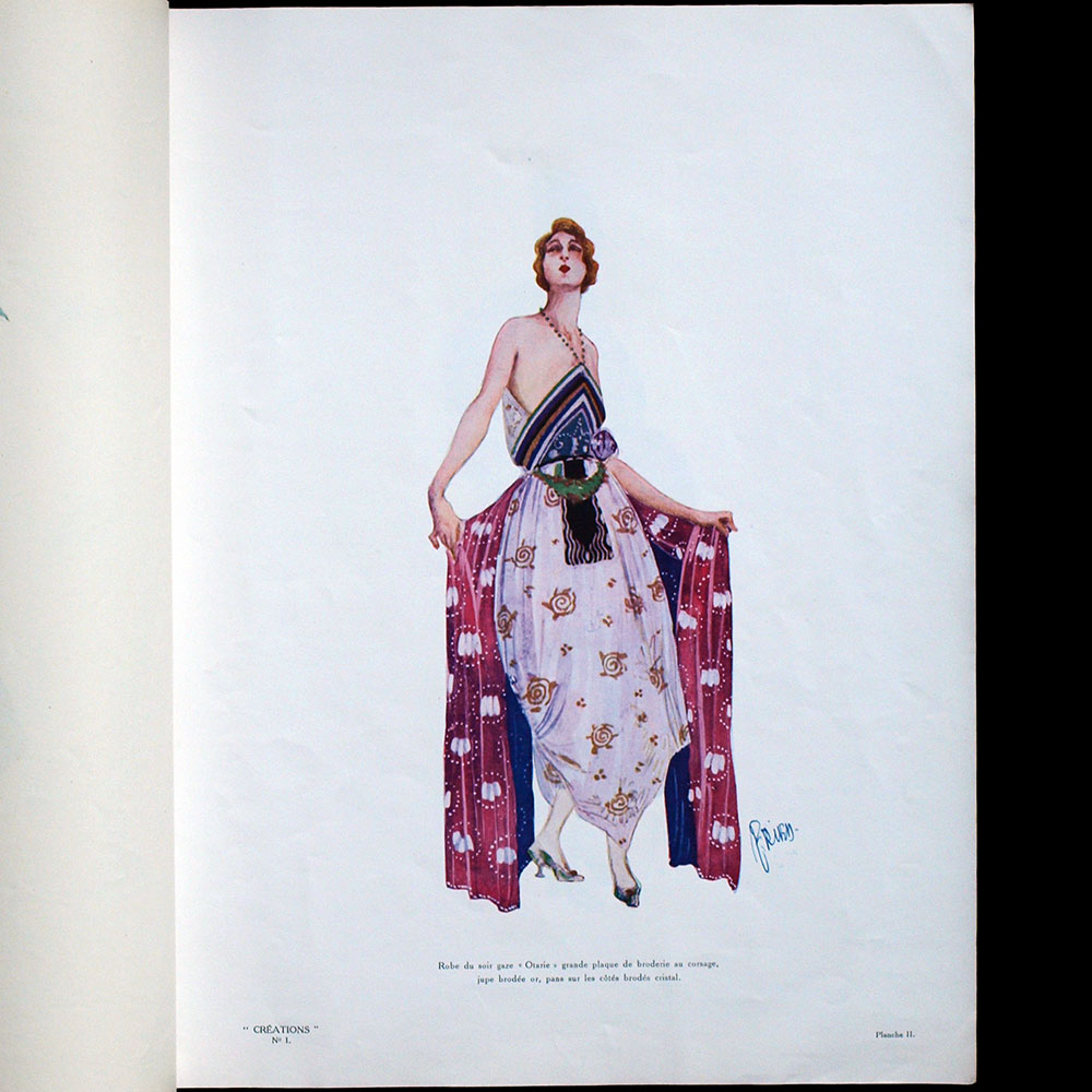 Fried - Créations, revue mensuelle de l'élégance féminine, n°1 (circa 1919)