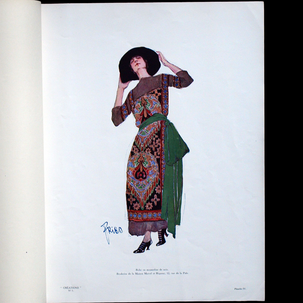 Fried - Créations, revue mensuelle de l'élégance féminine, n°1 (circa 1919)